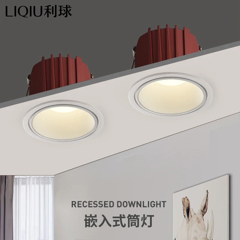 

Spot LED Downlight Anti Glare Ceiling Light Led Spotlight 7W 12W Aluminum LED Recessed Ceiling Spots Lamp For Home Kitchen light