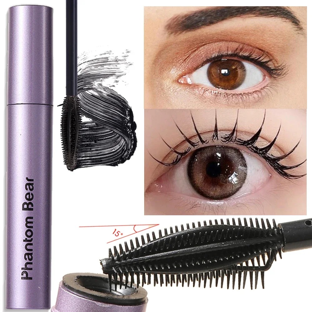 Long Lasting Waterproof 3D Mascara, Natural Lash Extensão, Maquiagem Profissional Feminina, Grosso Encaracolado, Coreano Cosméticos, 3 Cores