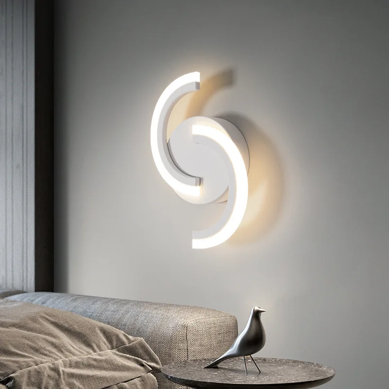 

Modern LED Wall Sconce Aisle Wall Lamp for Living Dining Room Child's Bedroom Bedside Home Decor Indoor Lighting Fixture Aisle