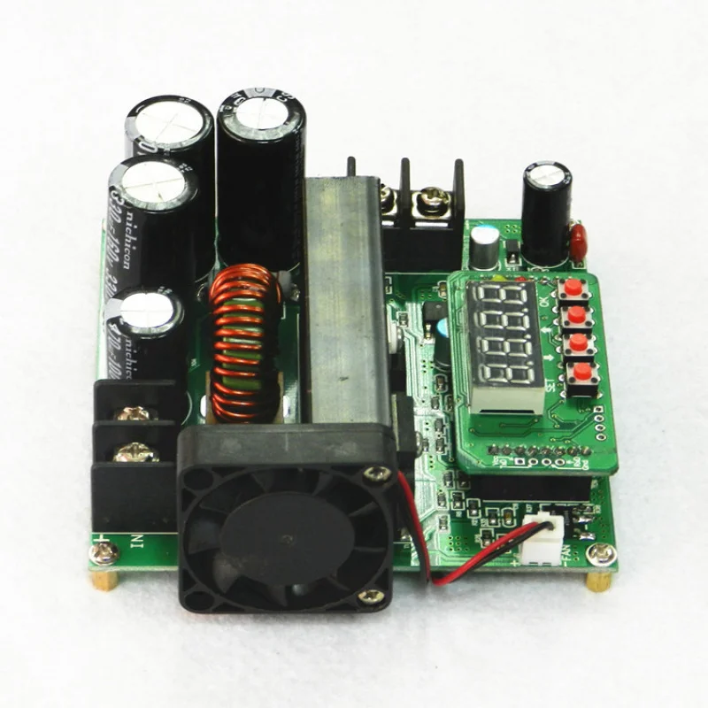 

B900WCNC DC Stabilized Voltage Constant Current Power Supply Adjustable Boost Module Voltage Ammeter120V15ACharger