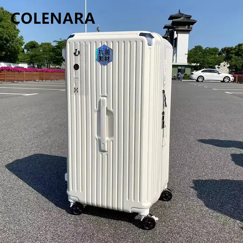 COLENARA Koffer Reisetasche Große Kapazität Trolley Damen Passwort Box 22"24"26"28"30"32"34 Zoll Große Kapazität Gepäck