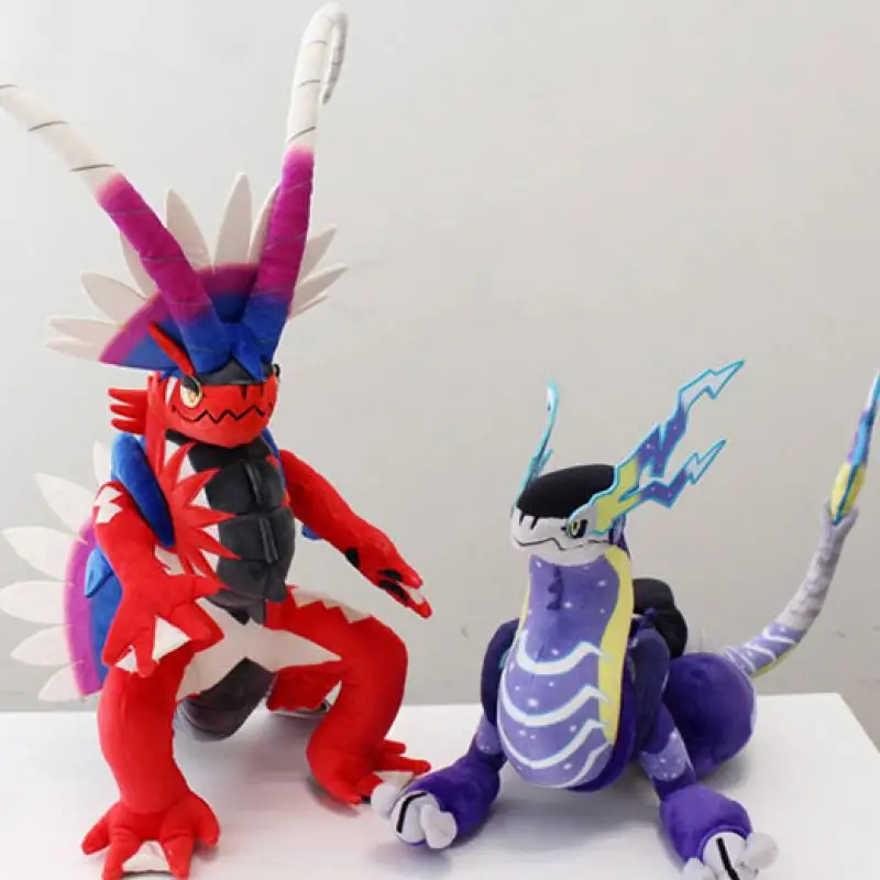 Carino Pokemon ScarletViolet Koraidon Peluche Miraidon Peluche Bambola Pikachu Peluche Anime Giocattoli Hobby Giocattoli del fumetto per la ragazza