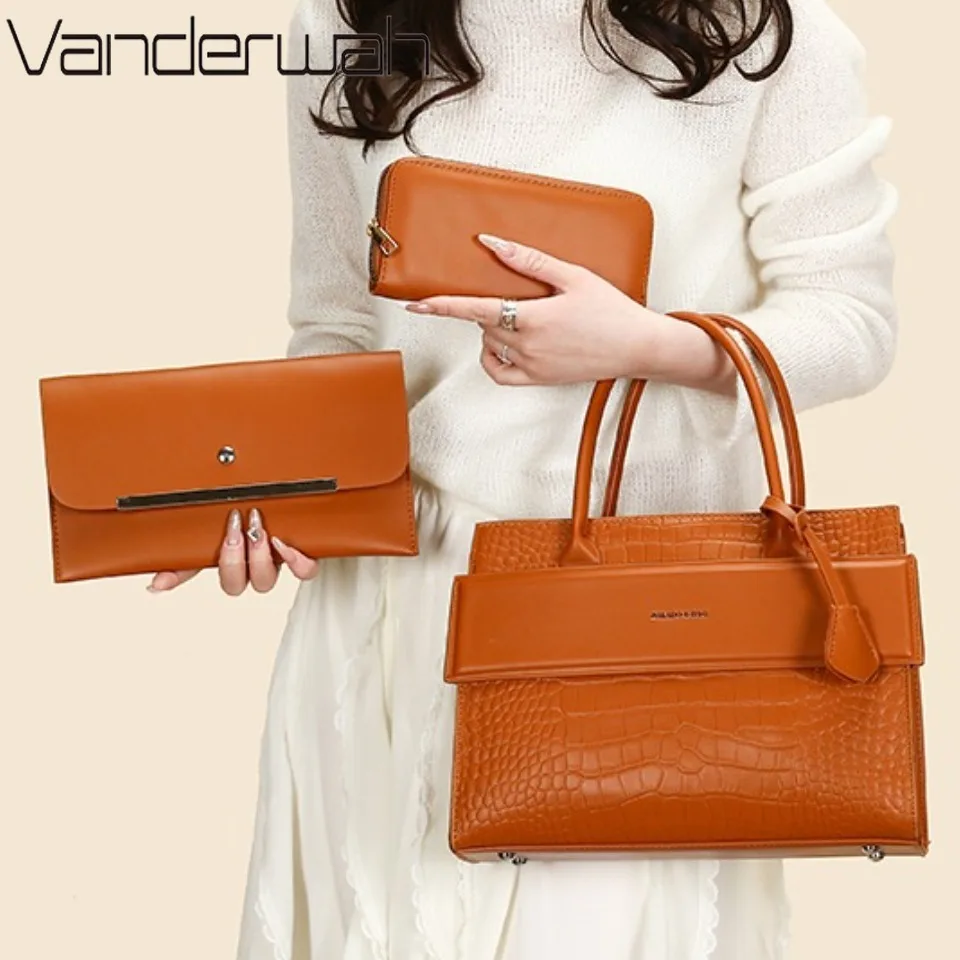 

Роскошная сумка через плечо из искусственной кожи аллигатора, повседневные дорожные кошельки и сумки, Caual Tote, большие вместительные сумки для покупок для женщин