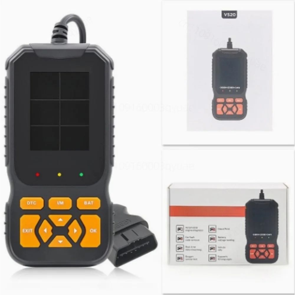 V520 Universal OBD2 Code Reader Multi-function Car Diagnostic Scanner
