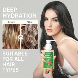Batana Oil Shampoo and Conditioner Menguatkan Rambut Anti Rontok Mengembalikan Kerusakan Membersihkan Ketombe Mengontrol Pertumbuhan Rambut Shampoo 8 sampo mini penjualan terbaik - №