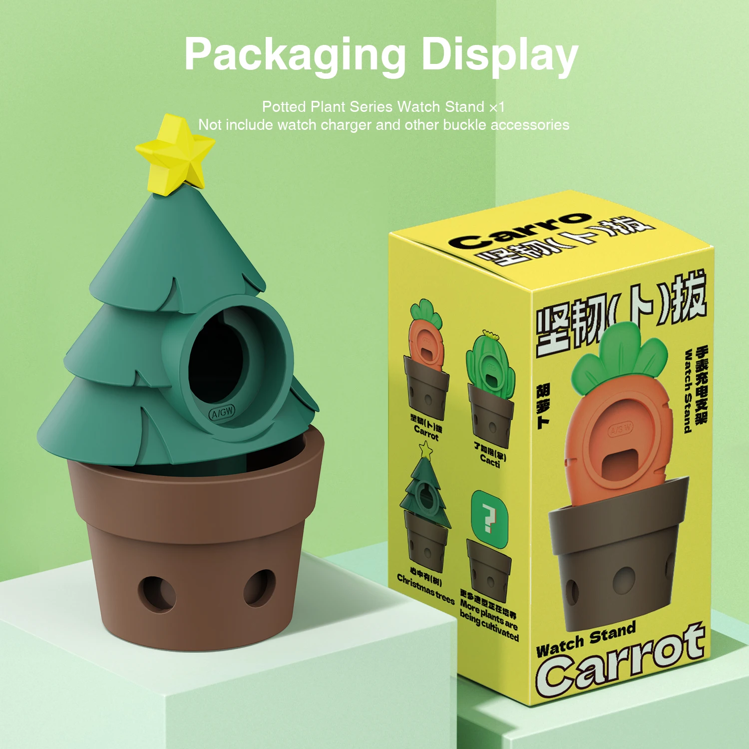 Силиконовая подставка для зарядного устройства для Apple Watch серии 9 8 7 6 5 4 3 2 SE, зарядный док-держатель для iWatch Apple Watch Ultra 2/1, кронштейн