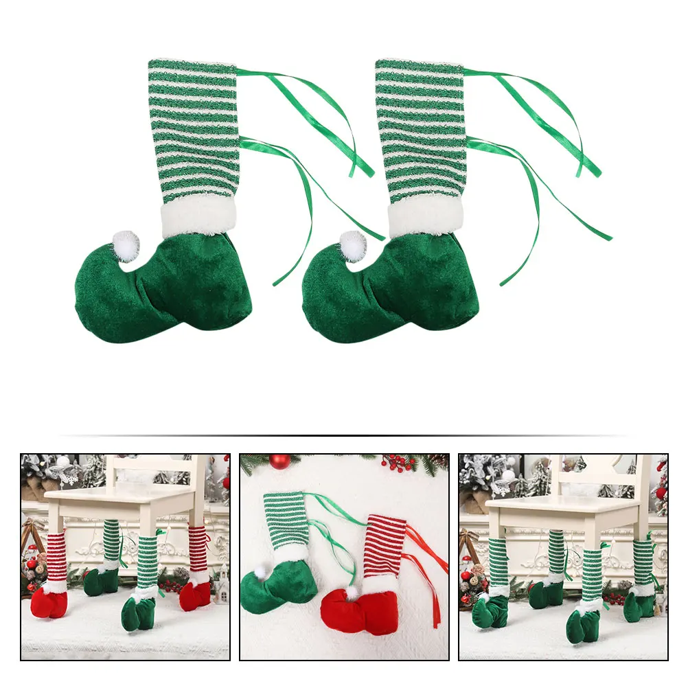 

Cover Table Leg Christmas Decoration Chair Protectors Covers Pp Cotton The Party