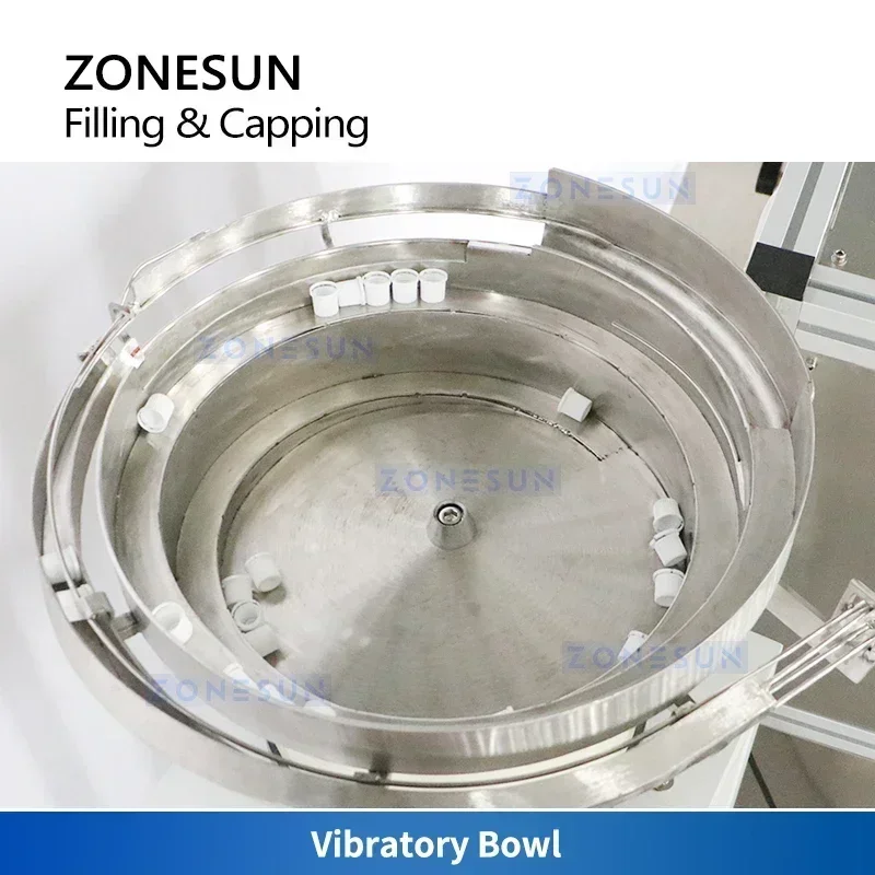 ZONESUN 自動スパウトパウチ充填・キャッピング機 スタンドアップパウチ ドイパック ノズルバッグ包装 磁気ポンプ ZS-ASP2