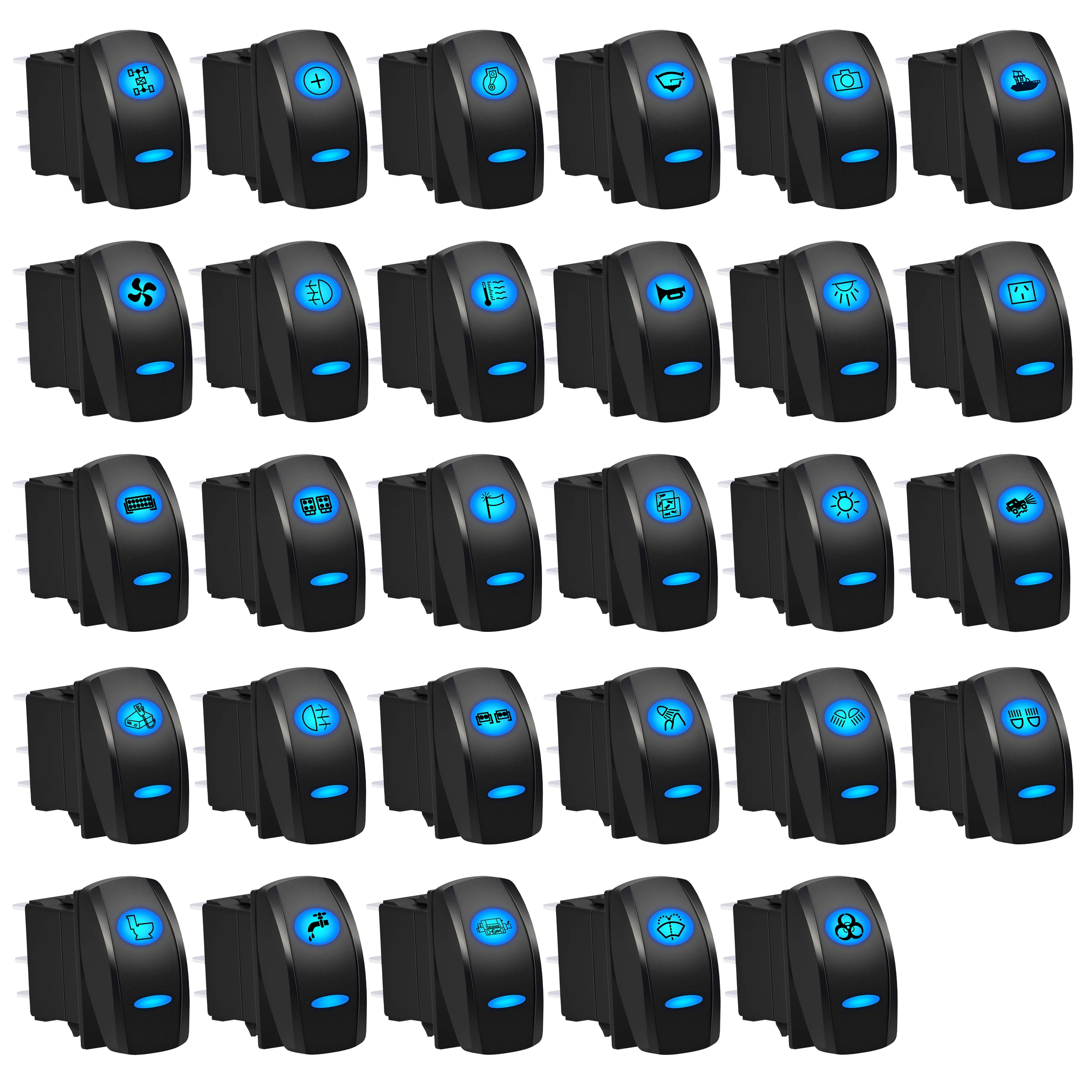 Blue Led 12V 20A Ro…