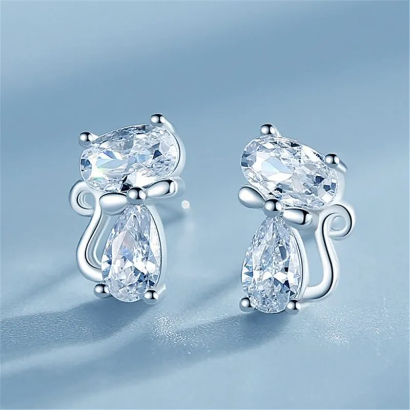 2023 Neue Lustige Kleine Schwarze Katzen-Ohrringe für Frauen, Modische Niedliche Tier-Ohrstecker, Mode-Party-Schmuck, Geschenke, Großhandel – Detail 32