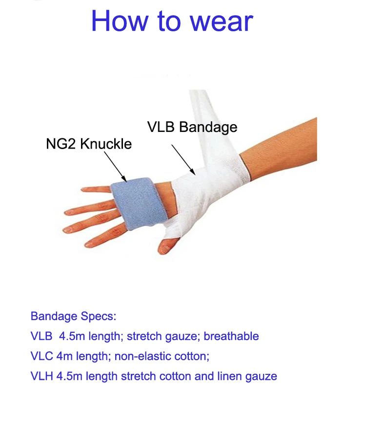 

Japan Import Winning Boxing Accessory Original Bandage VLB VLC VLH Boxing NG2 Knuckle Guard