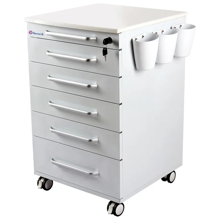 den-tal Furniture medical cabinet With Marble Table For den-tal Clinic mobile medical cabinet