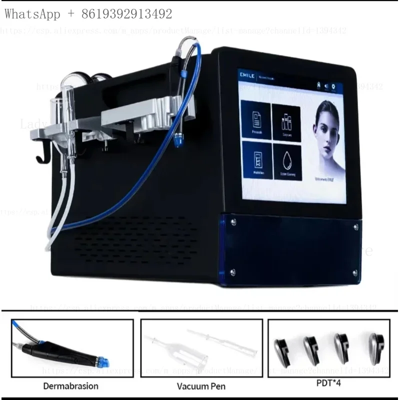 

2025 Newest 3 in 1 Skin care machines Vacuum Cup Blackhead removal Skin firming Oxygen Jet Deep Cleansing