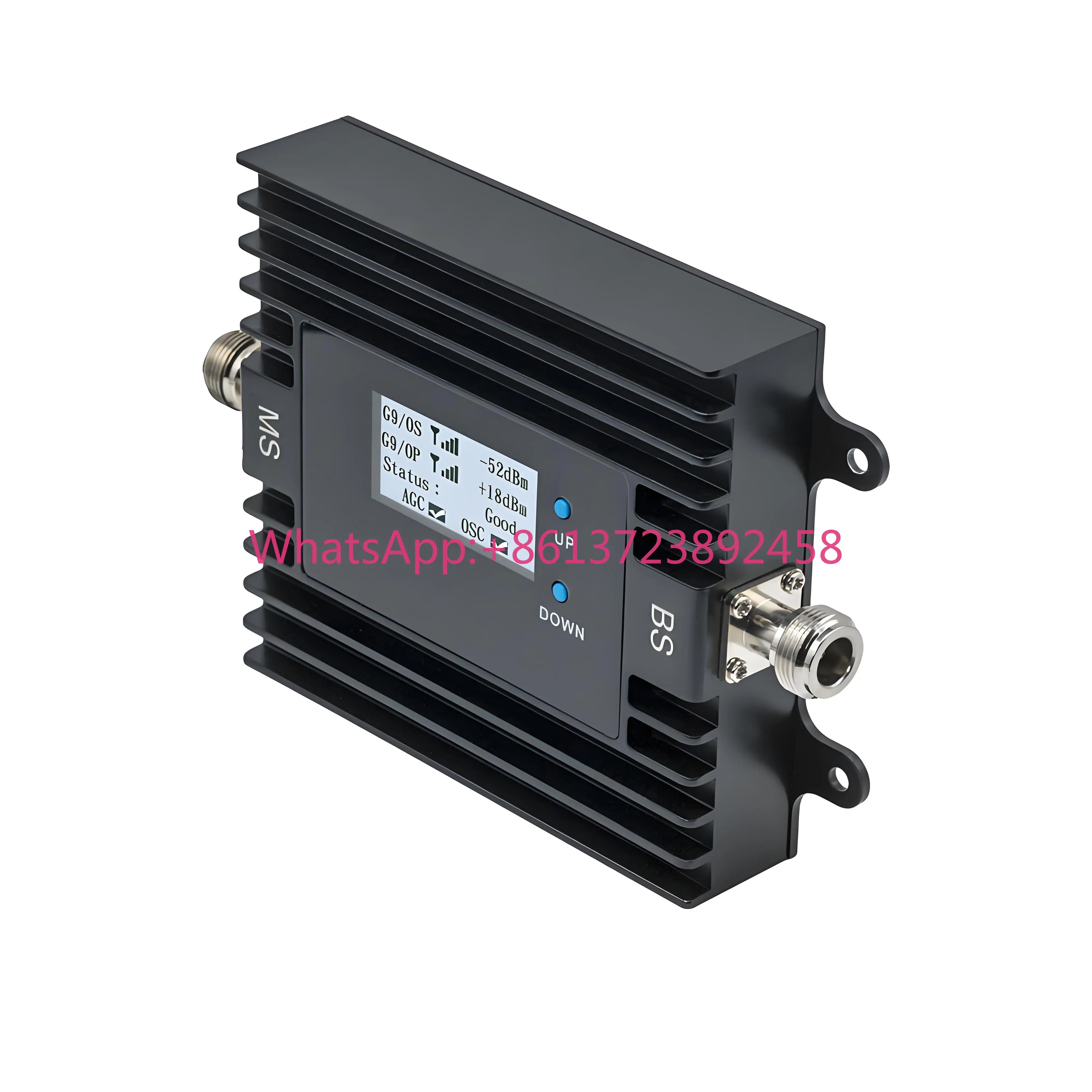 Smart LCD &   App Managed Cell Phone Amplifier for USA Canada 5G 4G Cellular Booster B5 B12 B13 B17 Supports GSM 3G Networks