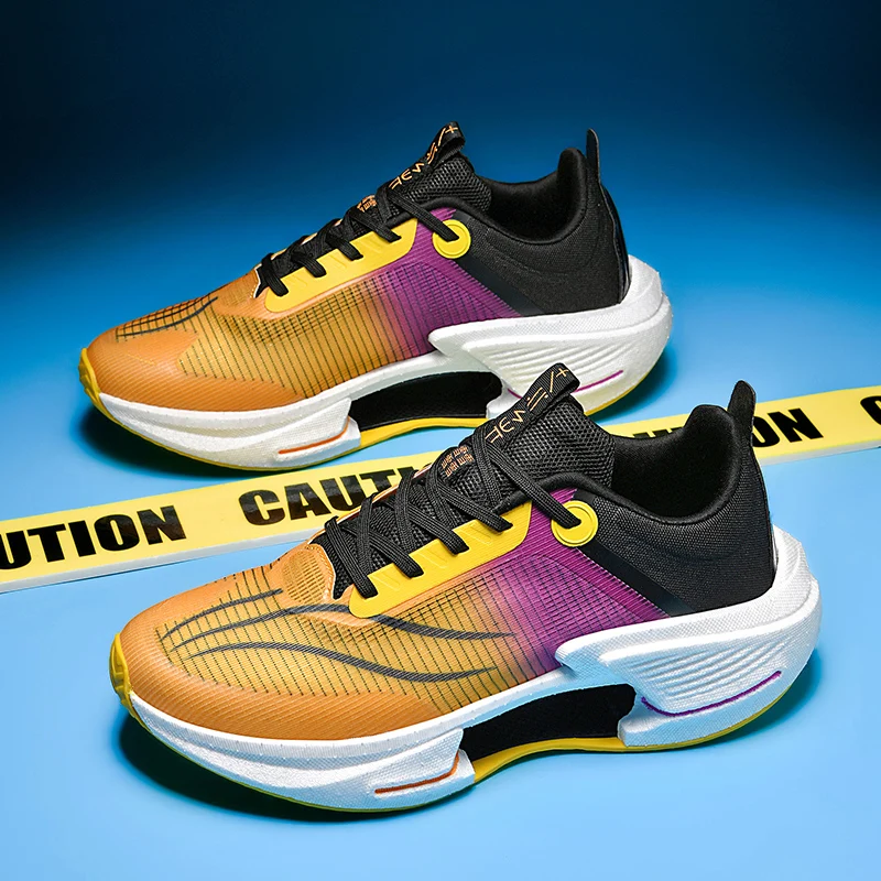 Hommes femmes haute qualité chaussures de course décontractées quatre saisons nouvelles chaussures de sport de plein air légères et respirantes étudiants baskets de vitesse