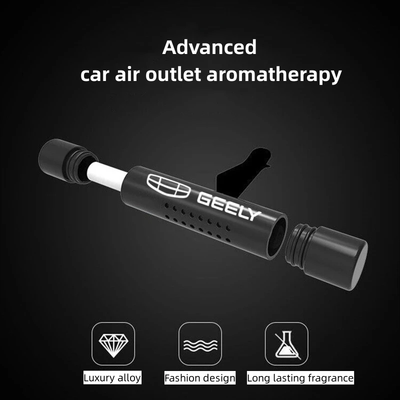 

Car Air Outlet Perfume Aromatherapy Stick Freshener For Geely Atlas Pro Boyue Tugella Azkarra FY11 Emgrand GS X6 SUV EC7