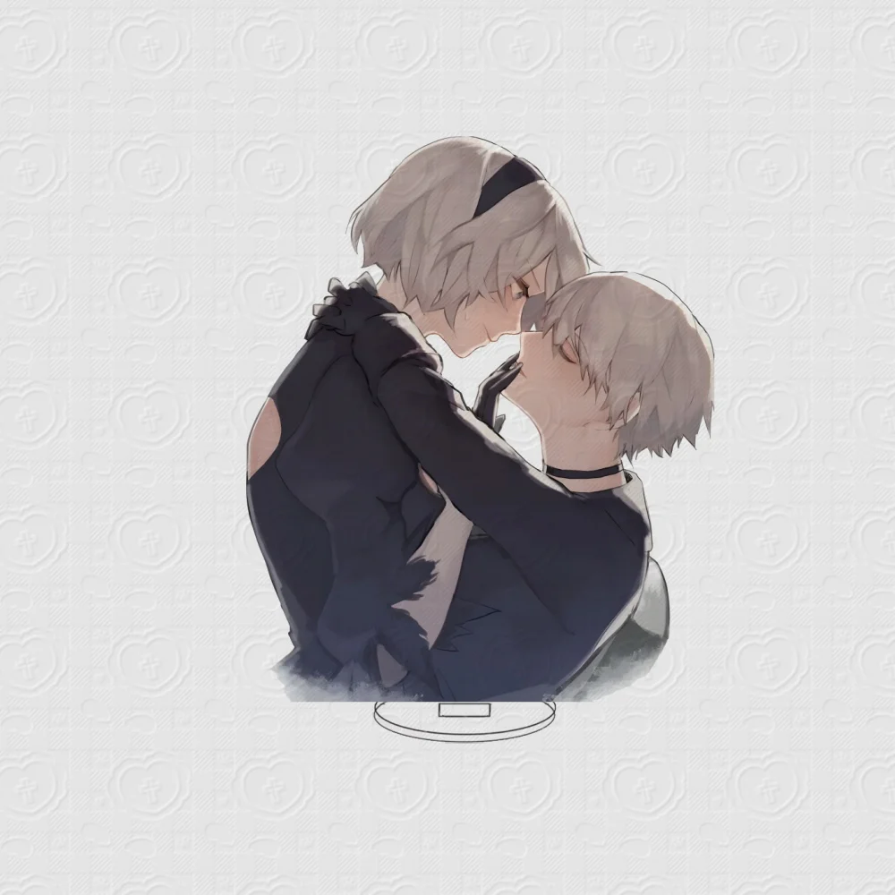 10 سنتيمتر لعبة NieR: ورشة أوتوماتا الاكريليك حامل نموذج تأثيري شخصيات سحرية حلية اكسسوارات عيد الميلاد جمع الهدايا