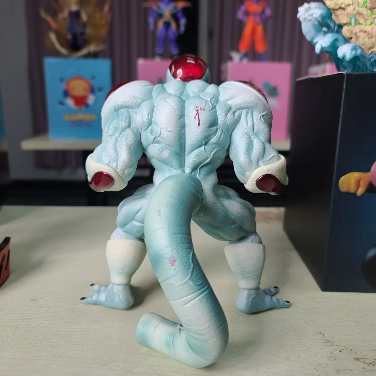 متوفر في المخزون سلسلة التنين سوبر بول الشرير Vf قوة كاملة فريسا الشكل النهائي تمثال ذيل مقطوع أنيمي نموذج اللعب هدايا المهرجان #6