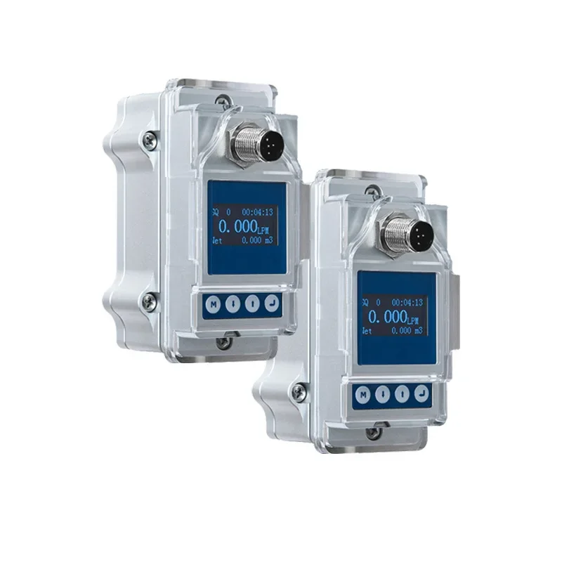 

External buckle type small diameter ultrasonic flowmeter, external buckle type pure water