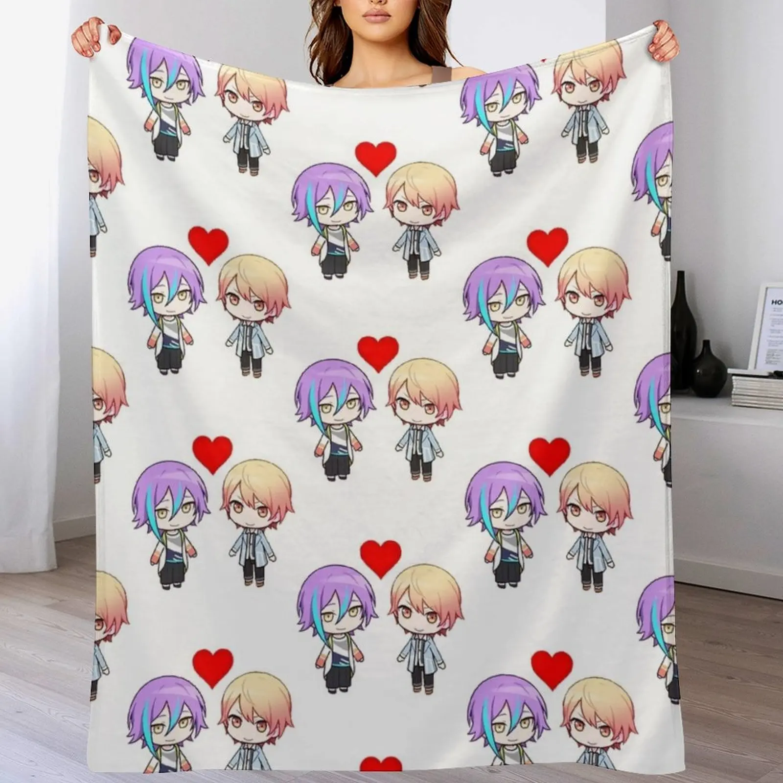 rui kamishiro tenma tsukasa in love project sekai ruikasa Throw Blanket