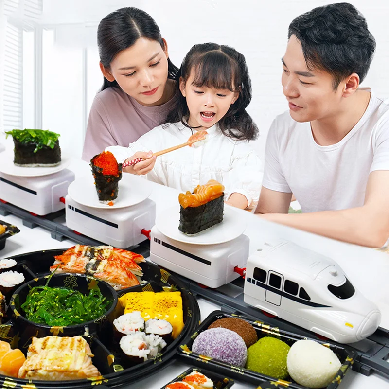 Elektryczny zestaw do sushi z – Toy Train Track Set recenzja i cena