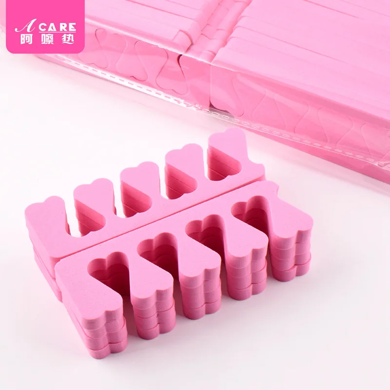 DX01/Toe separatorA1PQ0-ฟองน้ําซิลิโคนเล็บใช้เล็บอุปกรณ์นิ้วมือแยกผ้าฝ้ายเสริมเล็บจุด