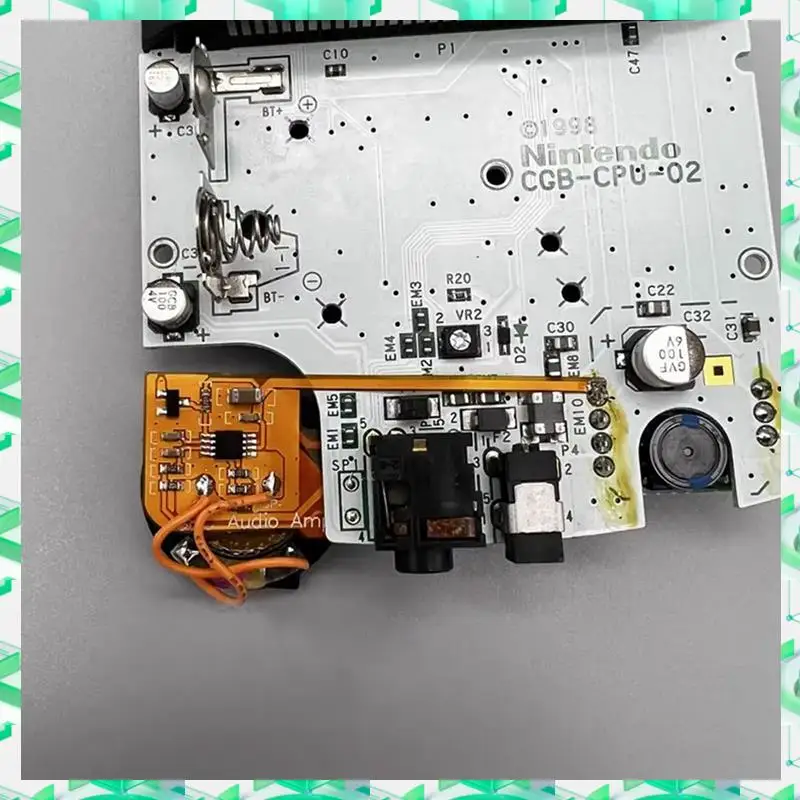 3C Electron Low Power Digital Volume Amplifier Module Low Power Digital Sound Audio AMP dla Gameboy Advance Trwały Łatwy w użyciu