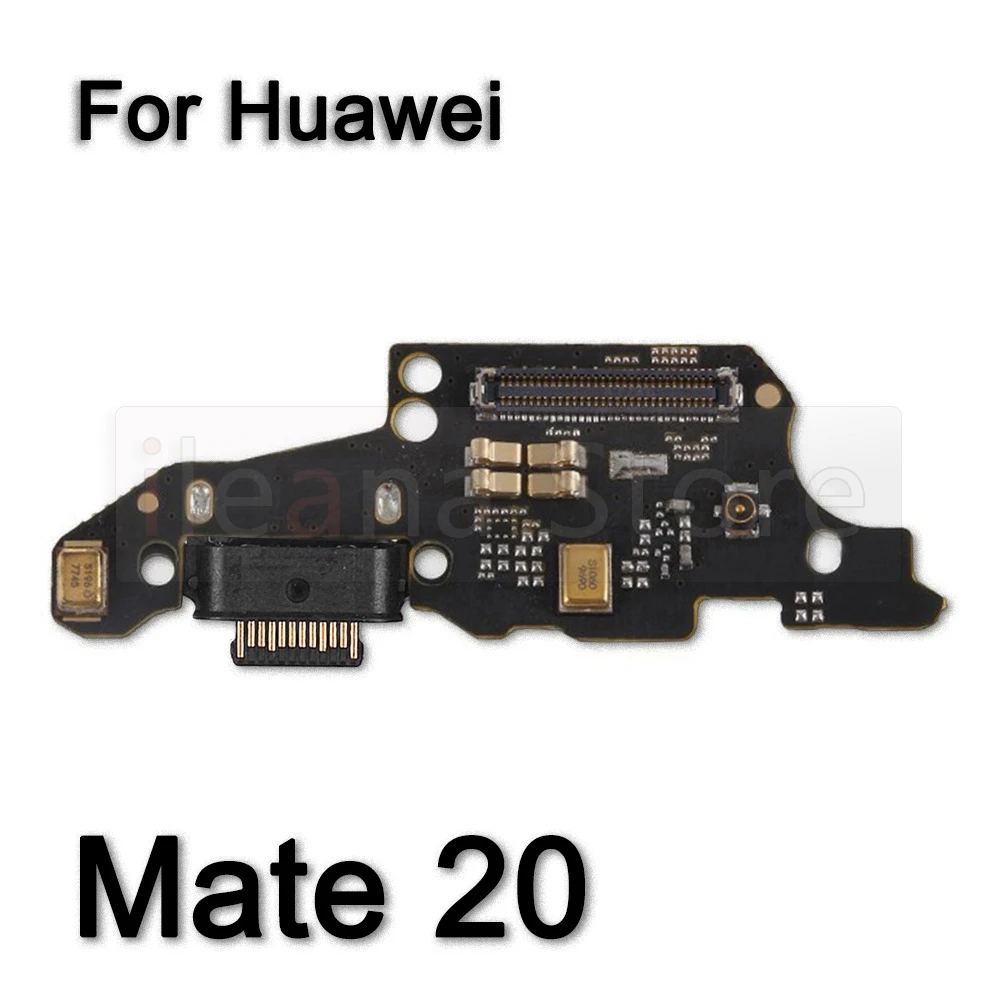 USB Charger For Huawei Mate 8 9 10 20 20X 30 Lite Pro Board Port Connector Mic PCB Dock Charging Flex Cable