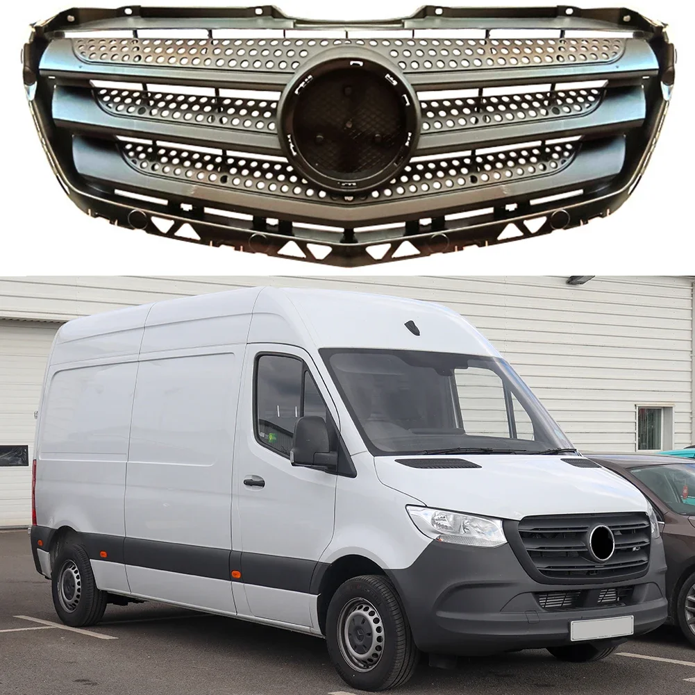 

Front Racing Facelift Grilles Upper Radiator Bumper Grill For Mercedes-Benz Sprinter W906 2014 2015 2016 2017 OE