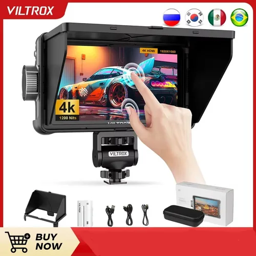 VILTROX DC 550 Monitor de 5,5 pulgadas 1920x1080 4K pantalla táctil HDMI estudio profesional 3D LUT Director cámara Monitor interruptor de vídeo