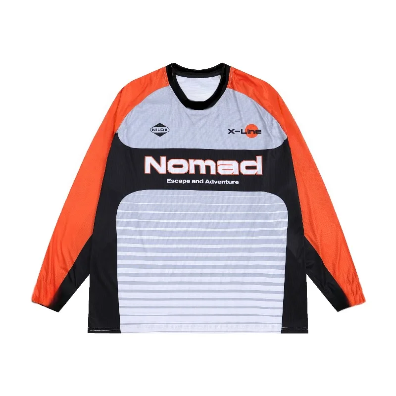 

2025 Самая продаваемая мотоциклетная рубашка с 3D принтом, дышащая, быстросохнущая, для занятий спортом