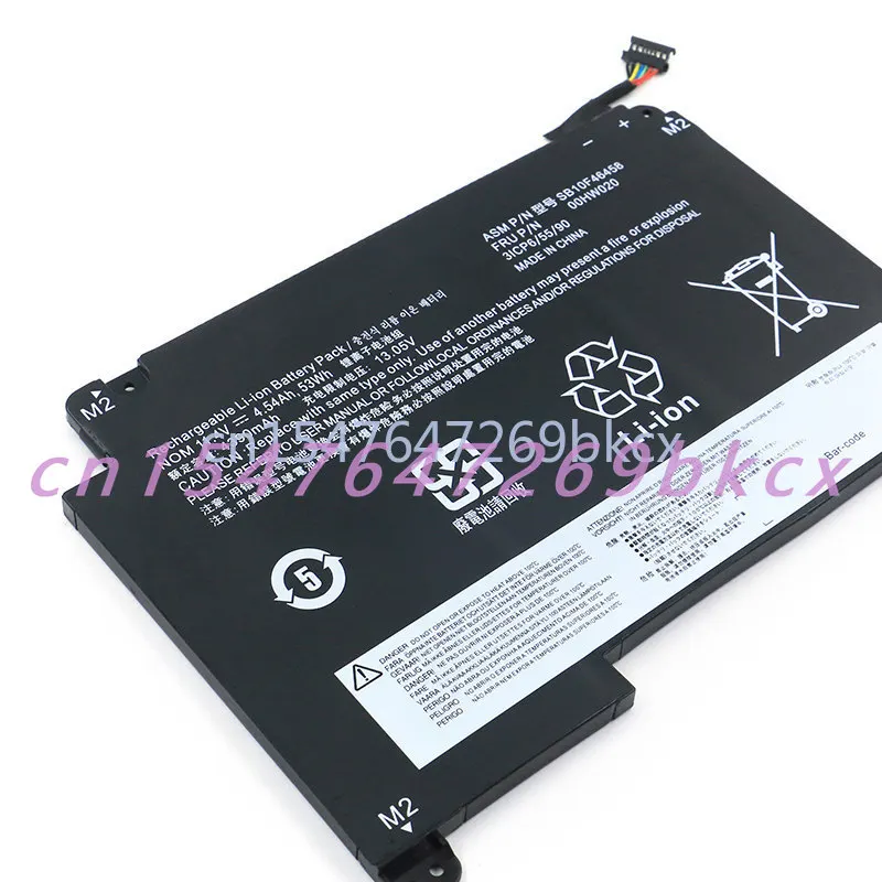 

High quality products For P40 YOGA 460 00HW020 021 SB10F46458 Laptop battery