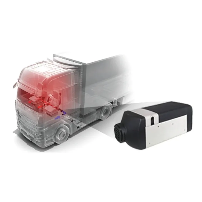 RV Motorhome External Temperature Sensor Rotary Switch 2000W Diesel 24V Air Parking Heater Similar To Webasto Air Top 2000ST