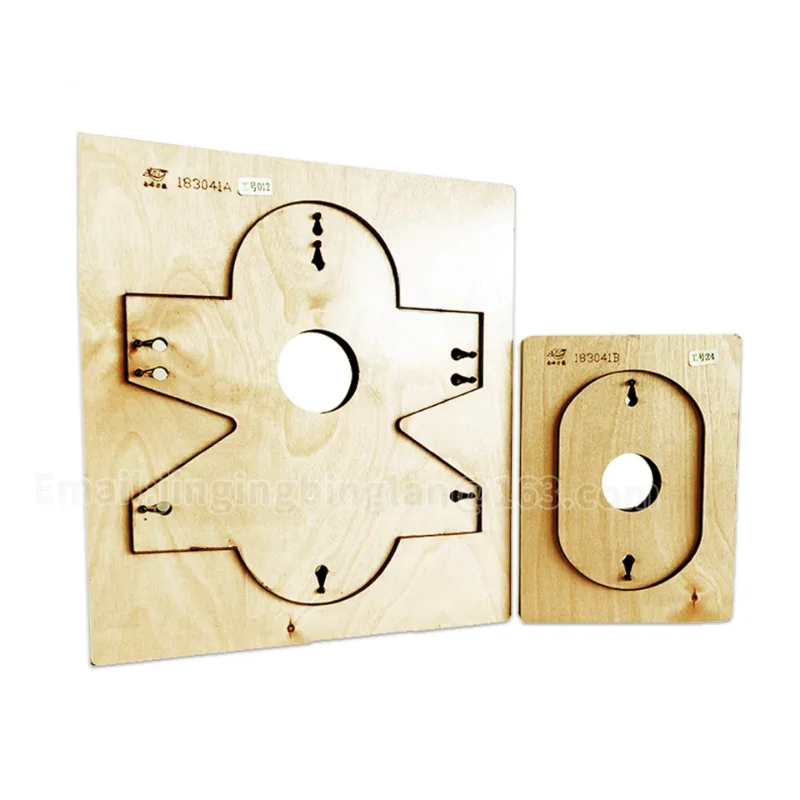 New wallet 3 bags wooden die-cutting leather mold card bag cutting mold DIY leather handicraft tool