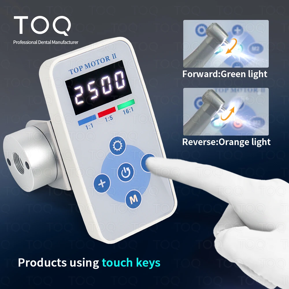 

Dental Brushless LED Micro Motor Internal Spray Electric Motor E type Contra Angle Low Speed Handpiece Dental Equipment