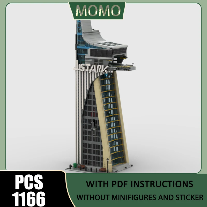 

Famous Scene Moc Building Bricks Movie Tower Model Technology Blocks Christmas Toys Street View DIY Assembly Construction Gifts