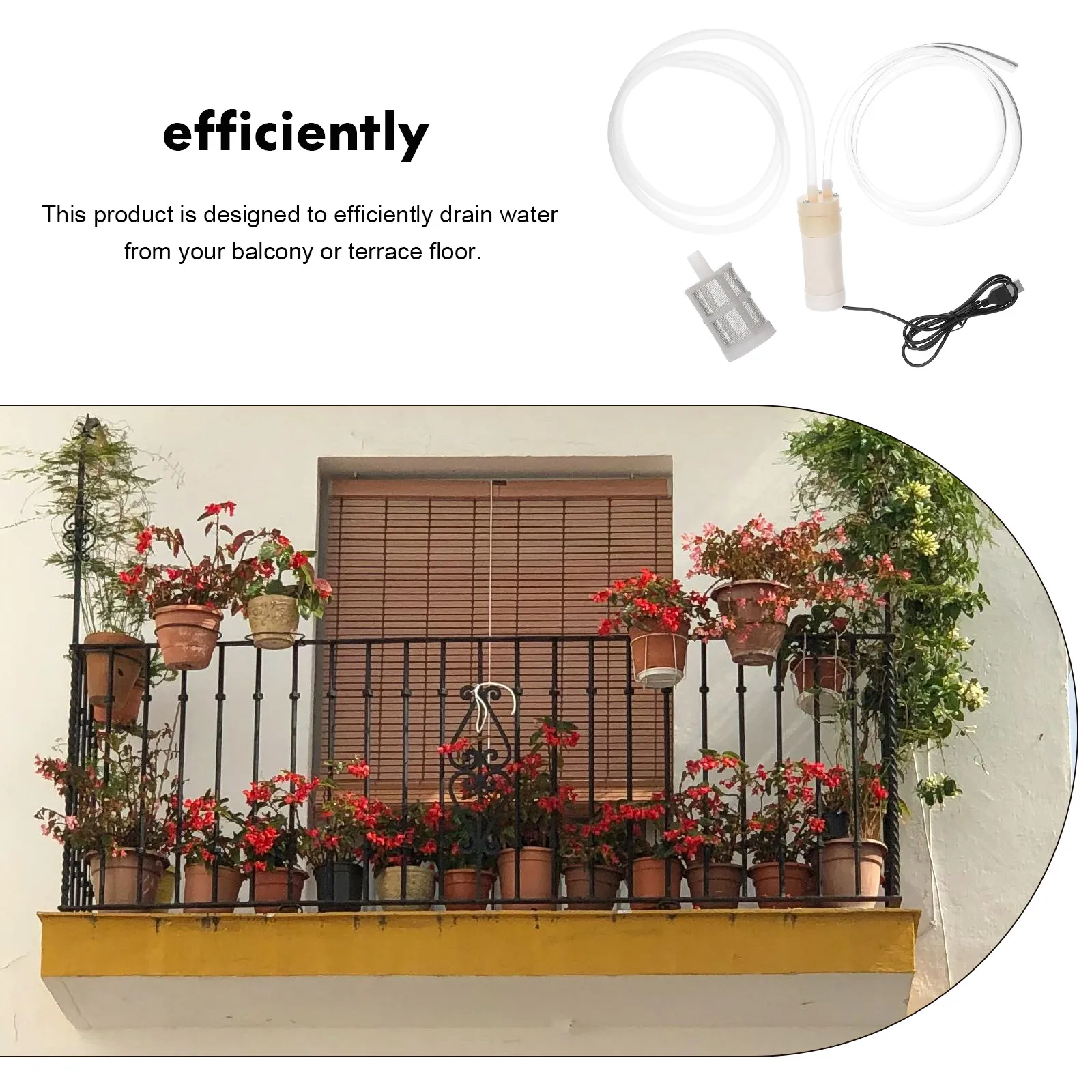 

Water Accumulation Pump Mini Submersible Small Sump Garden Feature Manual Bottled