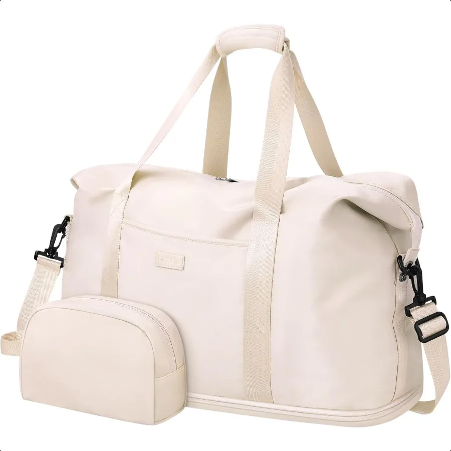 

Expandable Travel Duffle Bags Weekender Overnight Bags for Women Men Hospital Bag for Women Labor Delivery with Toiletry Bag Wa