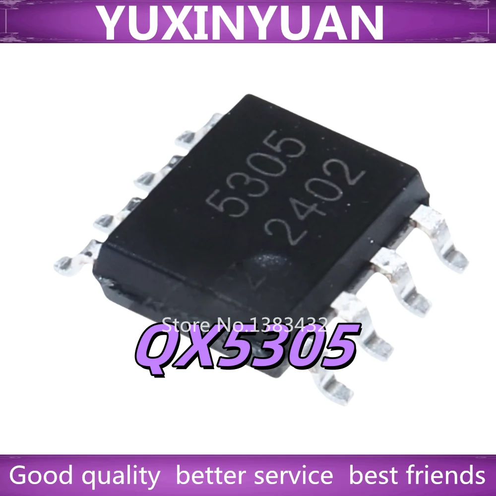10/PCS New Original QX5305 SOP-8 High Power LED Light Constant Current Drive 5305 In Stock