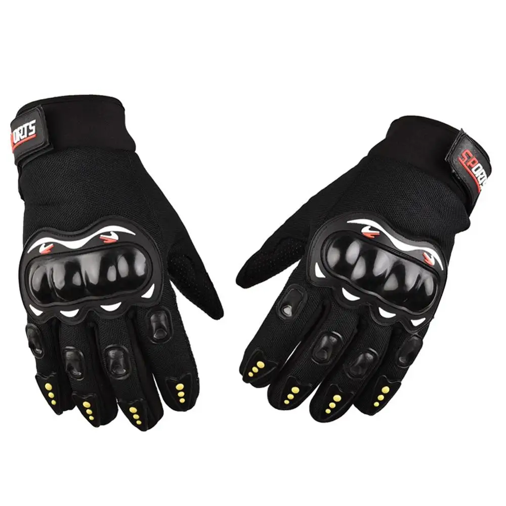 Motorcycle Man Women Glove Moto PVC Touch Screen Breathable Powered Motorbike Racing Riding Bicycle Protective Gloves Winter