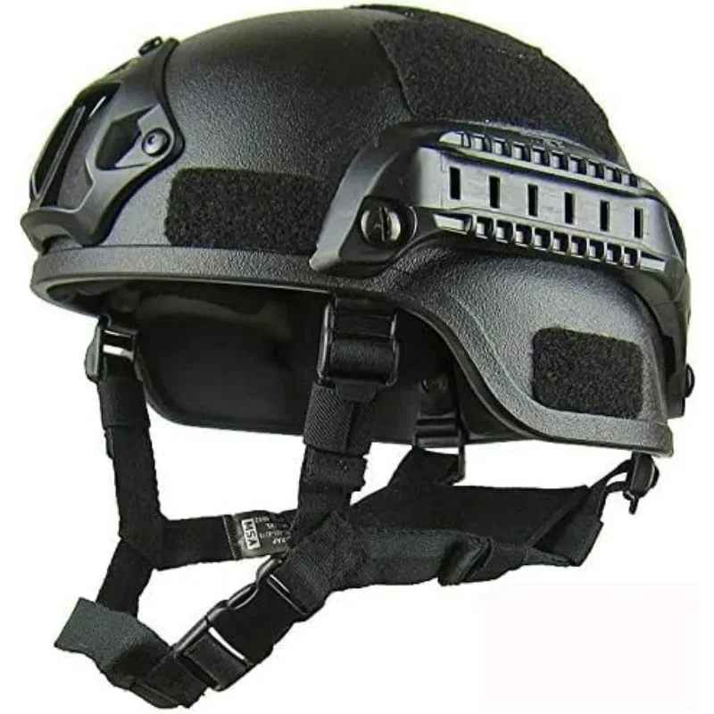 Military Tactical Full Face Helmet Detachable Goggles & Nvg Bracket For Riot Airsoft Cs Outdoor Wargame Protective Cosplay Props