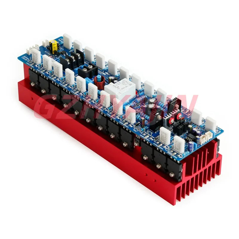 HIFI AB15 Professional Mono Power Amplifier Board TT1943/5200 1500W High Power HIFI Audio Power Amplifier With Heat Sink