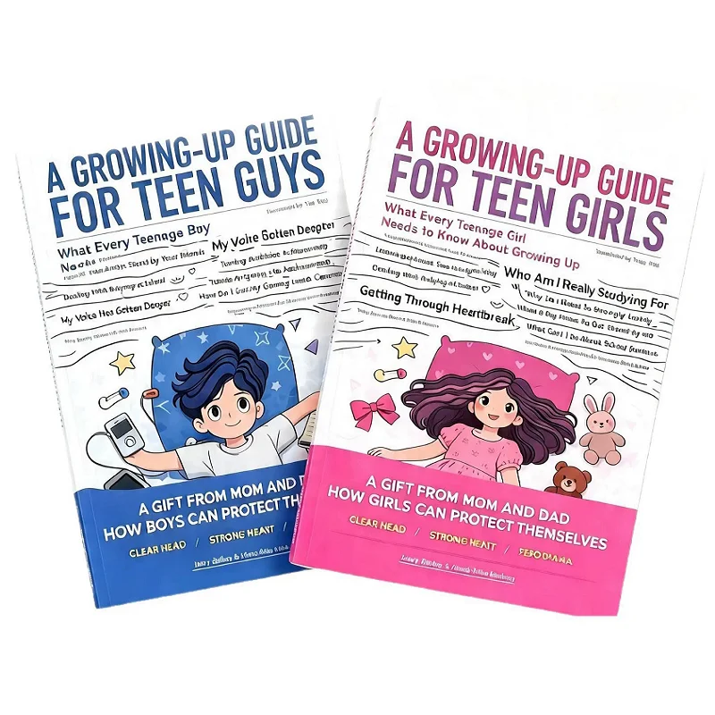 

A Growing-Up Guide for Teen Boys & Girls Puberty Self-Protection Education Book for Teenagers