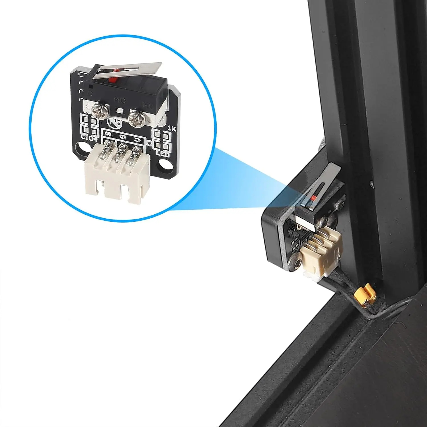 Creality Original Endstop-Endschalter-Kit 1/3/5 Stück für Ender 3/5/pro/V2 CR-10 S4 S5 Serie 3D-Drucker X Y Z Achse – Detail 5