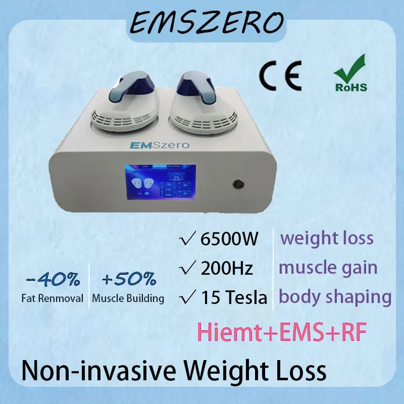 

EMSZERO fat removal machine non-invasive 6500W EMS electromagnetic contraction muscle weight loss carving machine