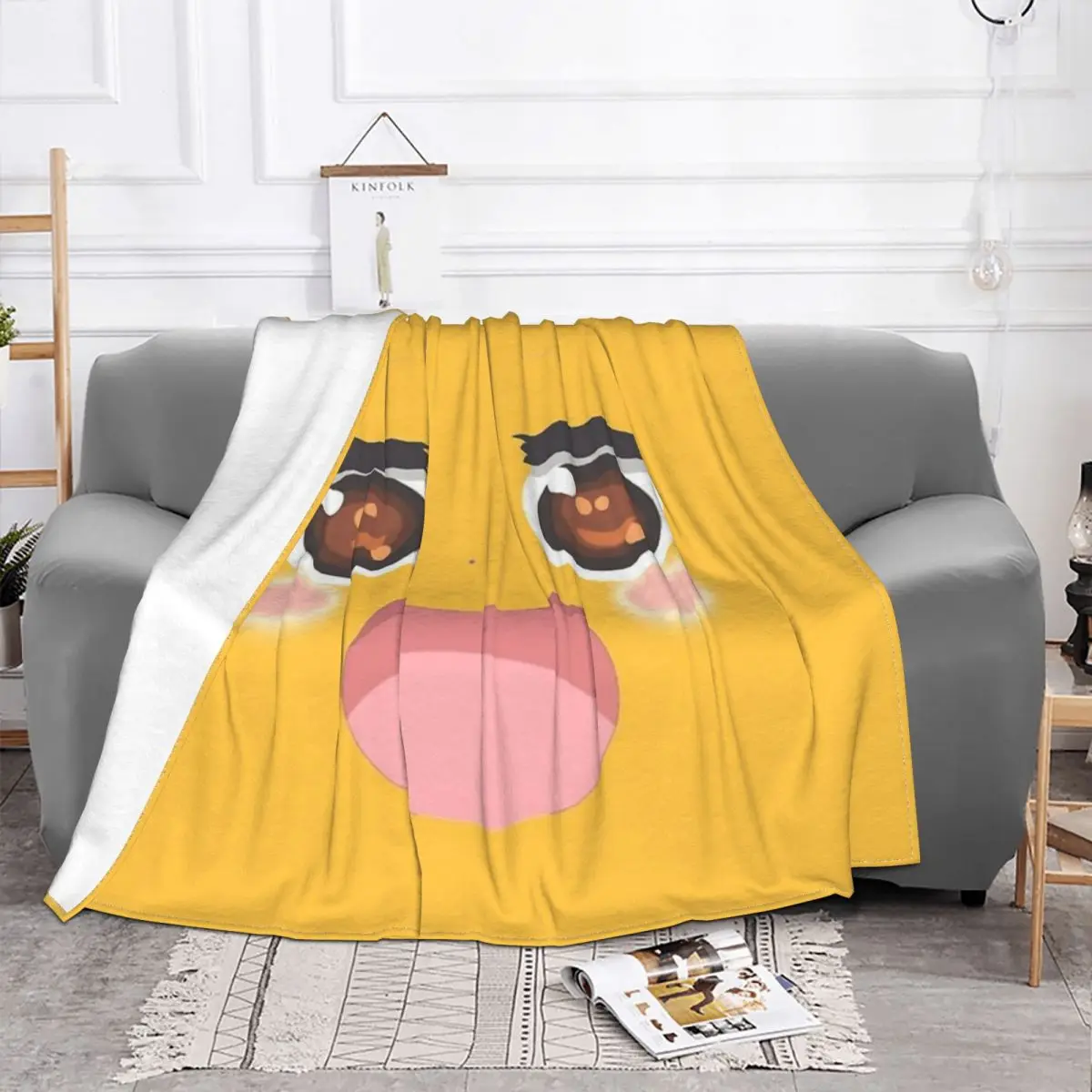 Expression Blanket Himouto! UmaruChan Plush Autumn/Winter Cute Lightweight Throw Blankets For bed Bedspread