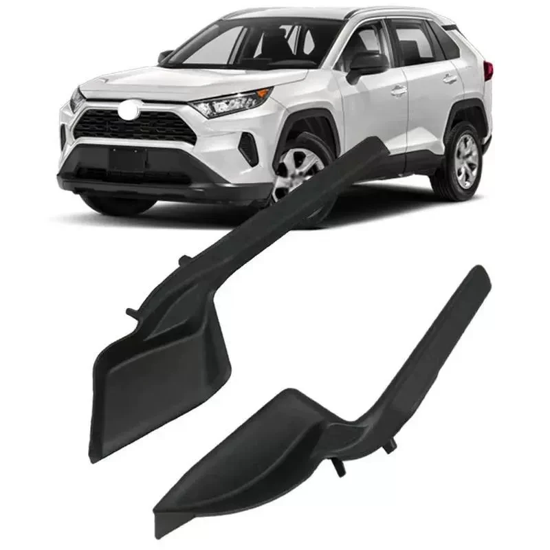 1Pair Car Front Windshield Wrap Corner Trim For Toyota RAV4 RAV 4 XA50 2019 2020 Wiper Cowl Side Trim Cover Lid Cap Accessories