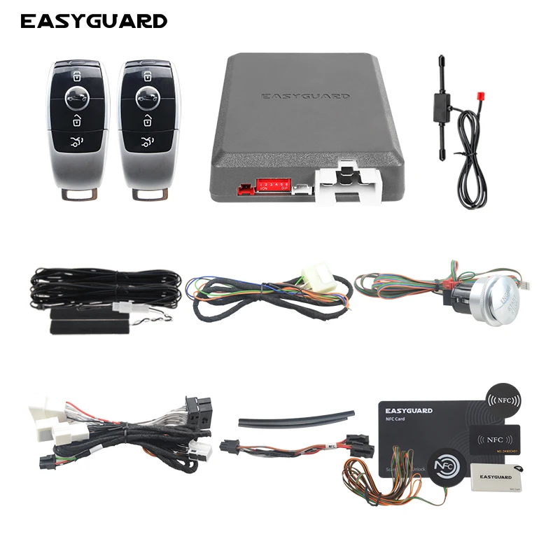 EASYGUARD التوصيل والتشغيل PKE كاتب عن بعد NFC مناسب لـ 13-15 Benz GLK/13-14 E Class W212 /12-18 CLS/12-15 SLK/16-19 SLC #1