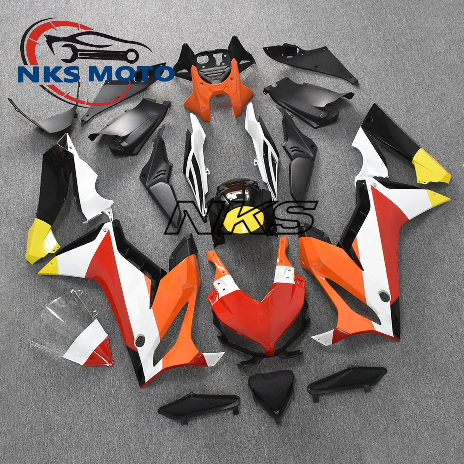 Fender Frame Cover Fuel Tank Side Panel Fairing Kit Carbon Fiber Paint Accessories For HONDA CB650R CBR650R 2019-2023 2021 2022 3