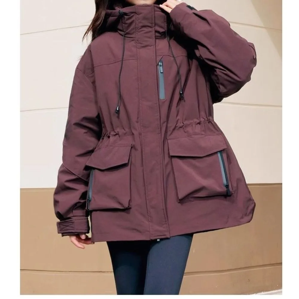 2025 New Fashion Design Casual Solid Color Simple Style Coat